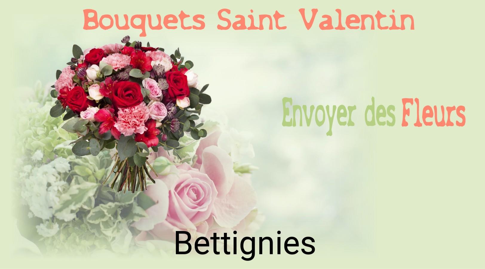 Roses de Saint-Valentin livrées à Bettignies